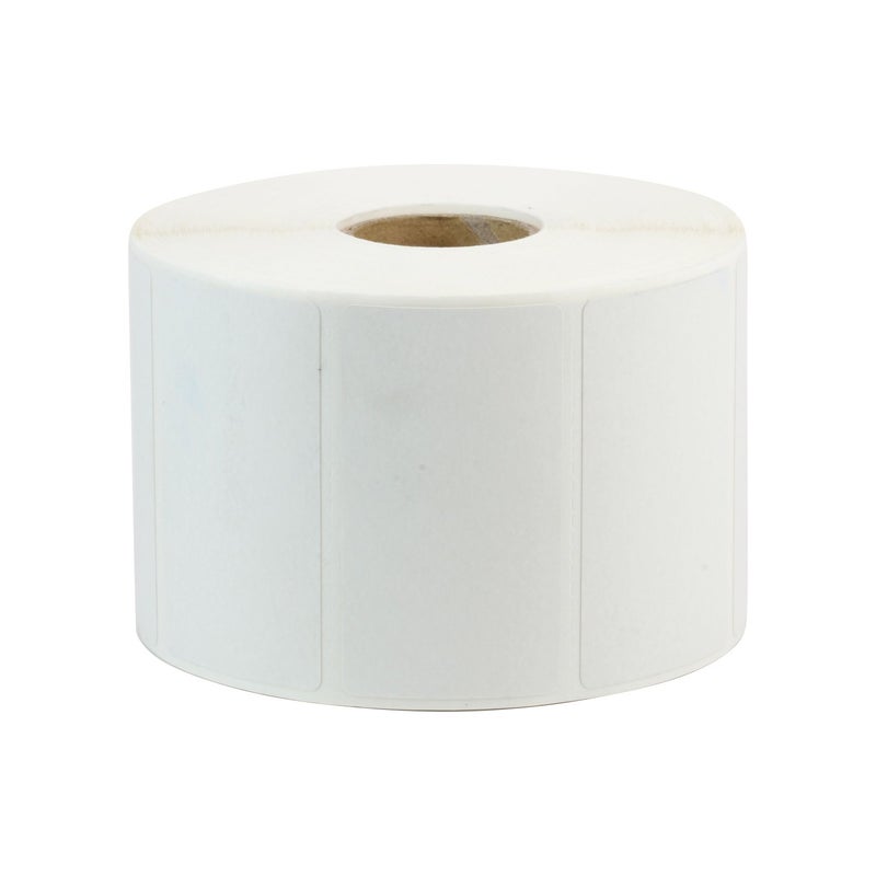 ROK 3 Rolls 2-1/4" x 1-1/4" Direct Thermal Barcode 1000 White Shipping Sticker Labels Zebra LP2824 TLP2824 GC420d GC420t GK420d GK420t GX420d GX420t GX430t LP2844 LP2442 TLP2844 ZP450 ZD500 ZP500 - Image 1